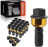 Frankberg 20 x Wheel Bolts Wheel Bolts Compatible with 911 991 997 B-o-x-s-t-e-r C-a-y-m-a-n 981 987