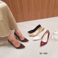 Valerie 9cm glossy heels 35-39 VI-164