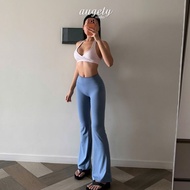 Augety Studio High Waist Flared Leggings, Aeré Basic Flared Leggings