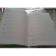 (1 pack) 5/ line book 3/ line book connecting letter book/ line notebook 3/ line notebook 5 line not