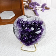 ESP 烏拉圭紫晶愛心 2811265