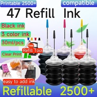 compatible for hp47XL Ink Cartridge ink HP 47 for hp47 DeskJet Ink Advantage Ultra ink 4825/4826/482
