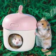 [Haluoo] Hamster Hideout Summer Small Pet Hideout for Mice Gerbil Hedgehog