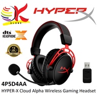 HYPER-X HYPERX CLOUD ALPHA WIRELESS GAMING HEADSET HEADPHONE WITH NOISE CANCELLING MIC &amp; ONBOARD AUDIO CONTROL (4P5D4AA)