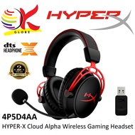 HYPER-X HYPERX CLOUD ALPHA WIRELESS GAMING HEADSET HEADPHONE WITH NOISE CANCELLING MIC & ONBOARD AUD