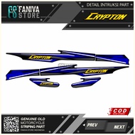 OLD CRYPTON STRIPING YAMAHA CRYPTON STRIPING/
