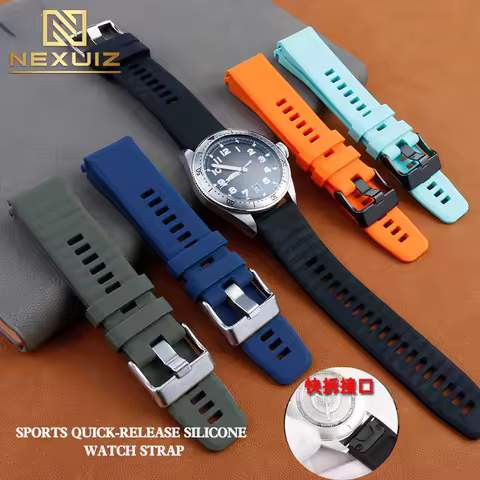 For TAG Heuer watches with Heuer legendary Autavia intelligent sports silicone quick release interfa