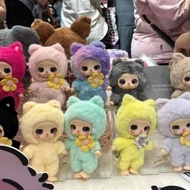 Lilla Lucky Cat Plush Doll Blind Box Cartoon Stuffed Toys Gifts for Boys Girls