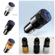HARRIETT PD USB Car Charger, Type C Charger Adapter USB C Car Charger, Portable 3.1A 12V-24V 12W Mob