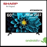SHARP TV LED 60INCH 4T-60DK1X ANDROID TV 4K