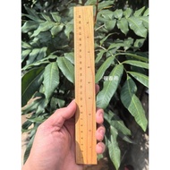 Yaba Wood Scale Ruler Ruler Wooden Ruler Measuring Tool Ruler Tailor Master Ruler Old Material Scale