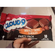 cloud 9 wafer twin chocolate party pack