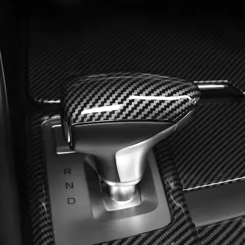 For Genesis G80 DH 2015-2020 Interior Accessories LHD ABS Car Console Gear Shift Knob Head Trim Cove