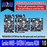 SKIN Sticker Garskin INNER & Baterai Centaurus M200 Maleficen