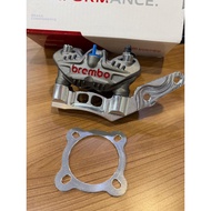 PNP Original Brembo GP4 Mini For Yamaha RXZ 135 / LC135 V8 4S 82MM Siap Bracket Brake Caliper Depan 