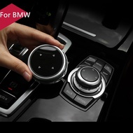 Car Multimedia Buttons Cover Stickers Knob Cover for BMW X1 X3 X5 X6 F20 F22 F30 F34 E90 E92 F10 F18 F07 F25 E70 E71 E84 E60