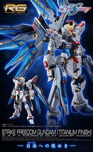 RG 1/144 Strike Freedom Gundam [TITANIUM FINISH]