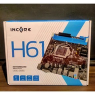 MOTHERBOARD INCORE H61 LGA 1155 DDR3
