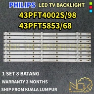 PHILIPS 43PFT4002S/98 43PFT5853/68 TV LED BACKLIGHT BARU / READY STOCK 43PFT4002 43PFT4002S 43PFT585