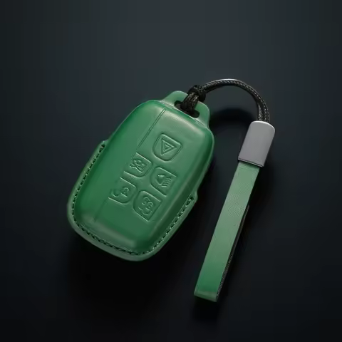 Genuine Leather Car Key Case Cover Key Bag For Jaguar XE XF E-Pace F-Pace A9 A8 A9 X8 XJ XFL XJL Pro