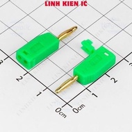 [5 Pieces]- A-1.008R Male Banana Head 2mm Length 26.5mm Connector Green Linhkien IC