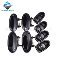 Suitable for Hyundai 1996-2000 Elantra Door Inner Outer Handle Handle Buckle Handle Elantra Door Han