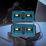 LNVN For 18-20V Rechargeable Portable Dual Ports Charger BL1860B BL1850B BL1830 BL1840B BL1860 L1845