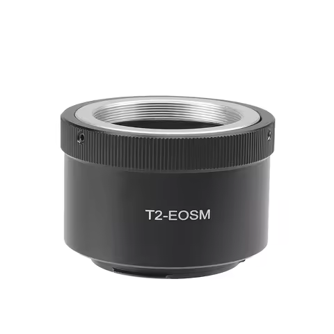 T2 Lens Mount Adapter Ring for Canon EOS M M1 M2 M3 M4 M5 EF-M Mirrorless Camera