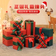 Christmas Decorations Gift Box Gift Box Christmas Tree Scene Setting Props New Year Showcase Decoration Pile Head