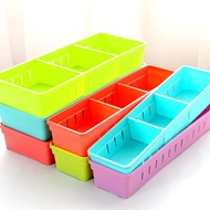 Household Kitchen Cutlery Divider Case Drawer Organizer Makeup Storage Box