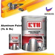 1 LITER / 5 LITER ALUMINIUM PAINT, KTH 7798 CAN PAINT ON ANY SURFACE