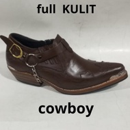 TRENDY MODEL FULL LEATHER COWBOY SHOES