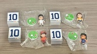 吉野家 足球小將 公仔 figure 全套四款