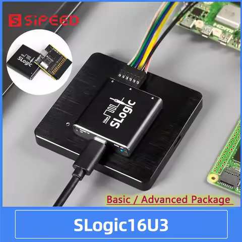 Sipeed SLogic16U3 Super-Speed Logic Analyzer 16CH 800M Samplerate 5Gbps USB3 Adjustable Threshold Fo
