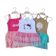 Bebis Spaghetti Dress Tutu Dress for Baby Girl | 1-2 Years Old Baby Girl