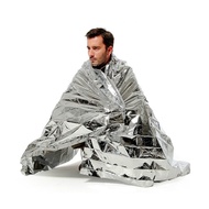 TaffSPORT Emergency Blanket Emergency Blanket/ - Silver