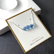 魔鬼海藍寶糖豆手串