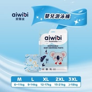 AIWIBI Baby Swimming Trunks Diapers Summer Pull-Up Pants L-XXXL Single Piece Pack
