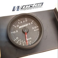 3 Bar Boost Gauge / Meter - Works Engineering Pro II Plus Gauge