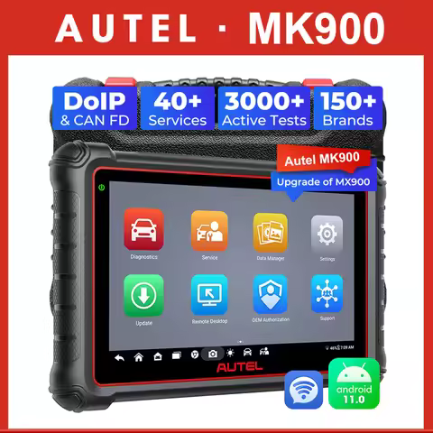 Autel Scanner MaxiCOM MK900 Bidirectional Diagnostic Tool Same as MX900 Diagnostic Scanner CAN-FD DO