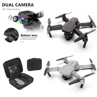 Dual Camera E88 Eequipped drone with WIFI FPV, wide angle height keep RC folding drone/drone camera/