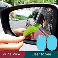2Pcs Car Rainproof Film Car Mirror Protective Rain Proof Anti fog Waterproof Film Membrane Sticker