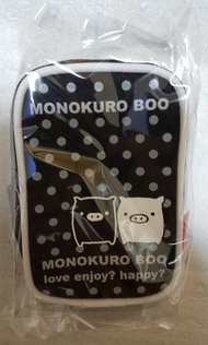 【✡加購百元商品1件免運費✡限量珍藏版✡】 黑白豬 MONOKURO BOO 拉鏈 小袋子 化妝袋