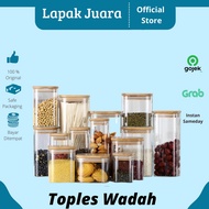 Sm HOCHAN Food Storage Glass Jar Glass Storage Jar Food Storage Jar Food Storage Container