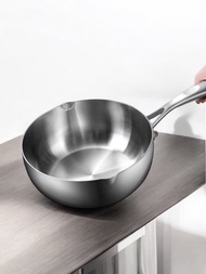 GELLIS鵲利仕SUS316精鑄20cm節能一體成型無蓋雪平鍋湯鍋泡麵鍋牛