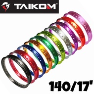 TAIKOM RACING 140/17 ALLOY RIM Thailand 36 Hole RXZ EX5 LC135 Y125Z Y15ZR RS150 KLX150 KRISS Lagenda