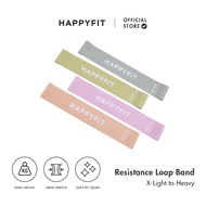 HAPPYFIT - Resistance Loop Bands / Loop Bands / Gym & Fitness Rubber