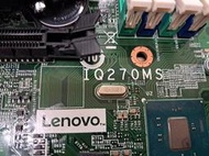 二手 聯想 LENOVO  IQ270MS 六.七代主機板+風扇 -保固1個月(9成新/附檔板)