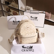 CK & WQ/2026 Spring Summer Backpack Fashion College Student Backpack Premium Wear-Resistant