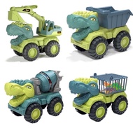 [Select model] Dinosaur construction site vehicle toy bag
